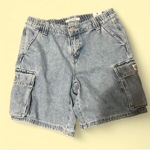 PacSun Light Blue Cargo Shorts